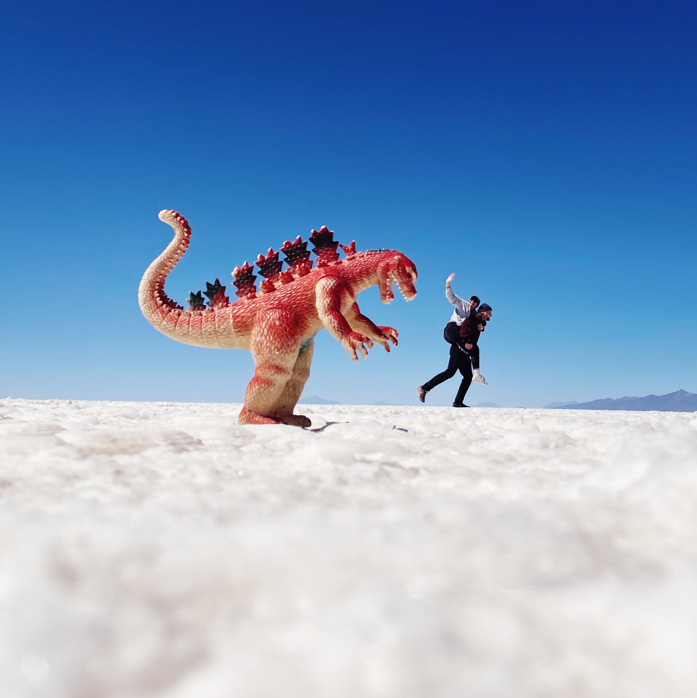 Stefan und Rebecca in Uyuni